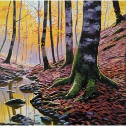 Autumn forest II 30x30cm