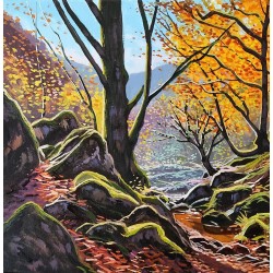 Autumn forest I 30x30 cm