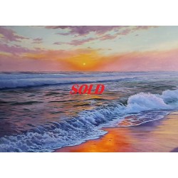 Mediterranean Sunset II 120x90 cm SOLD